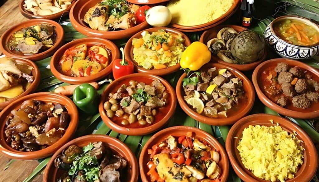 Traditionelles marokkanisches Gericht – Tajine