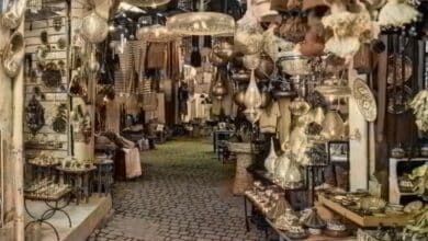 Souk de Marrakech - couleurs et épices