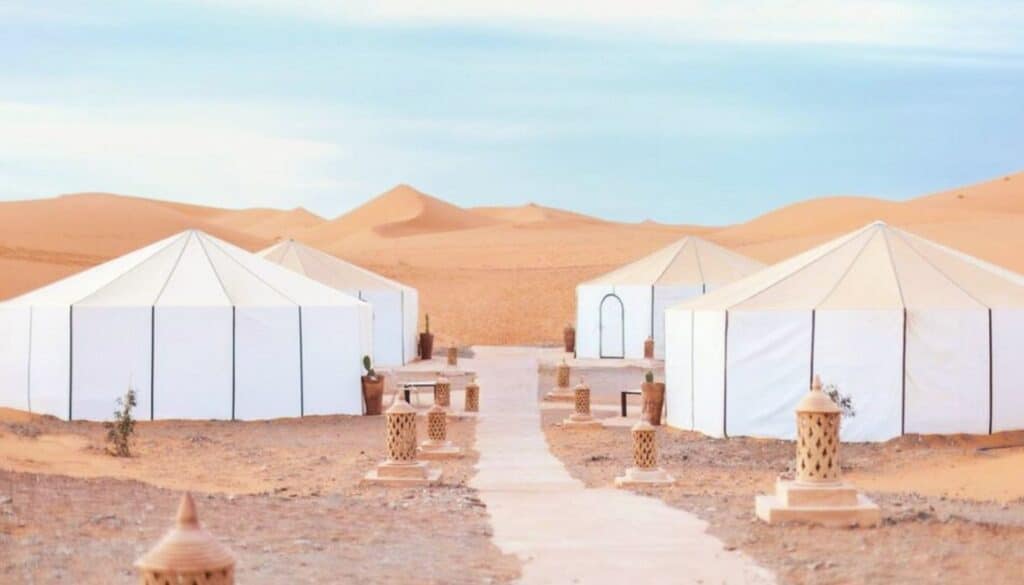 Tente berbère Circuit désert du Sahara Maroc